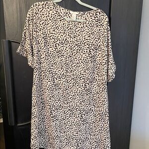 H&M Animal Print Mini Dress